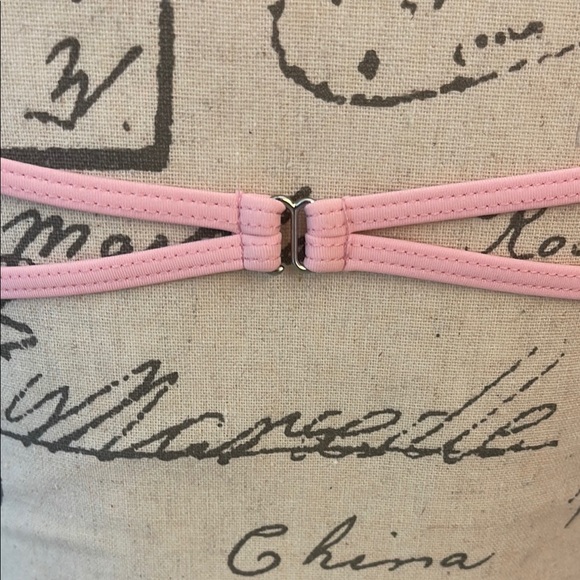 Pursuit | Pink Ribbed Bikini Set Size Large - Picture 8 of 10